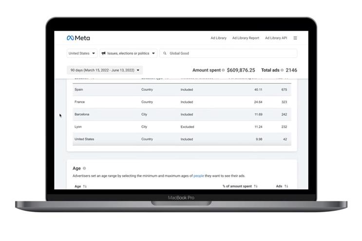 Meta introduces greater transparency to political ad targeting data
