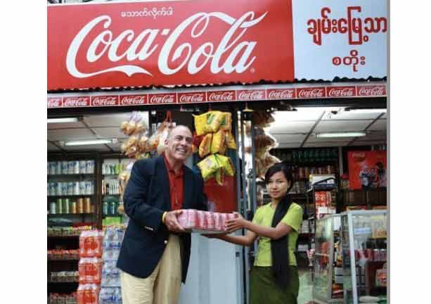 Coca-Cola makes first delivery to Myanmar in 60 years