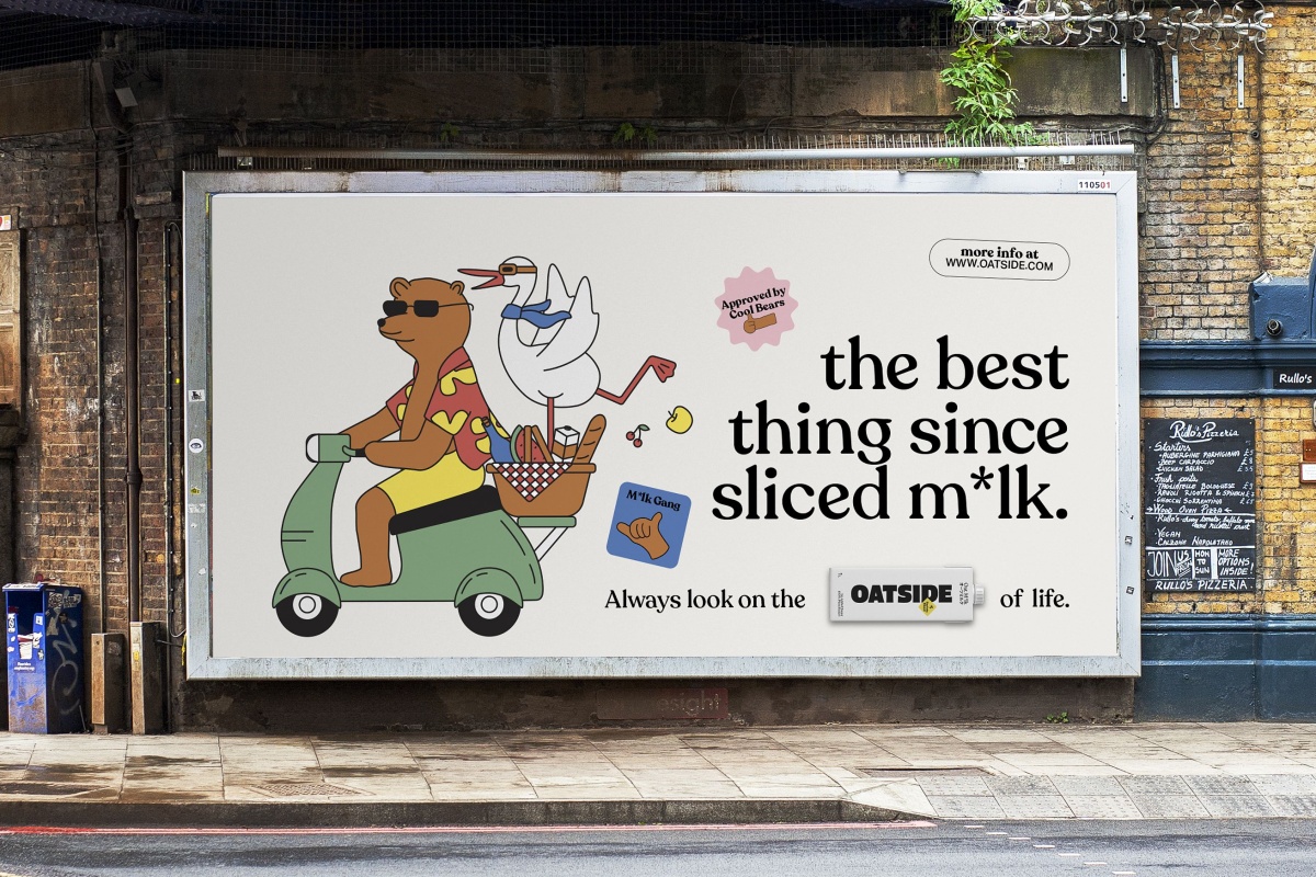 What does a new oat 'm*lk' brand have to do with Monty Python?