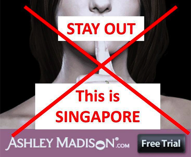 Being banned in Singapore is better than sex for AshleyMadison.com