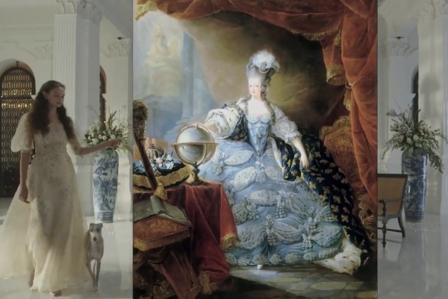 This Raffles Hotel campaign is a love letter to white royals 