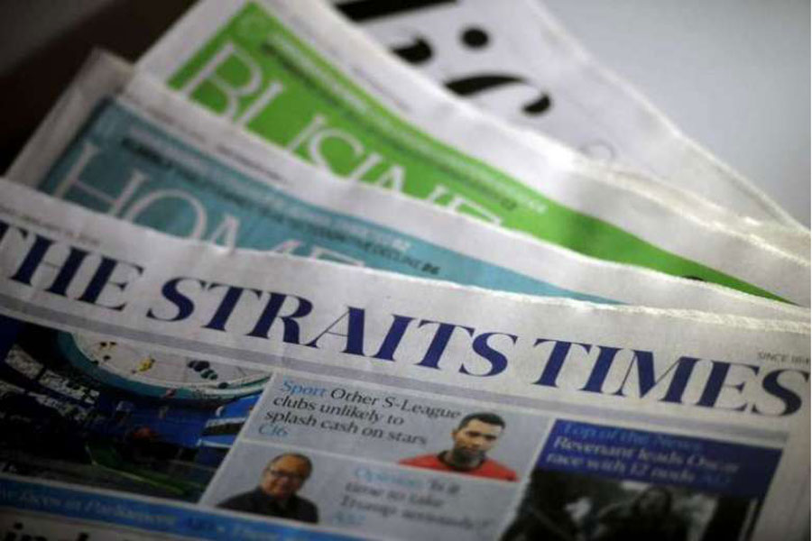 Amid print-media gloom, SPH offers personalised front pages (plus flowers and champagne)