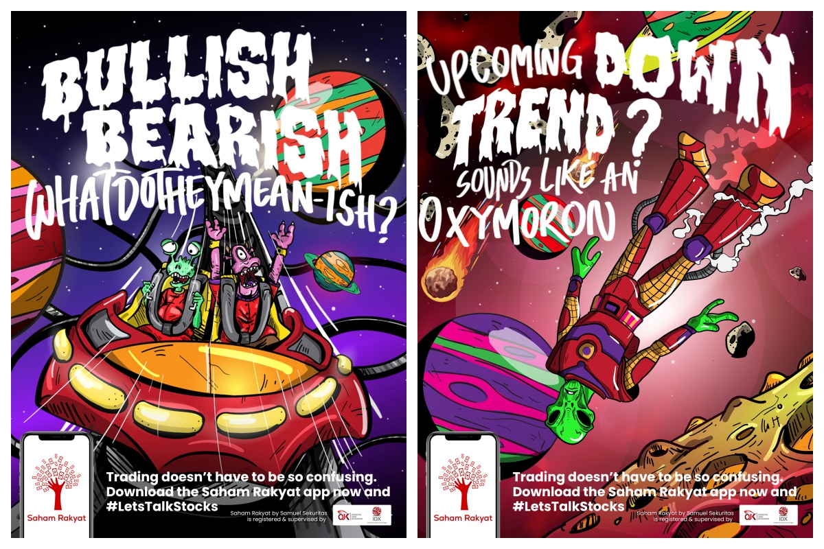 Alien concept: Indonesia campaign explains investing terms