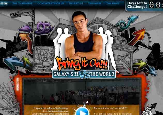 Samsung calls for daredevils for Galaxy SII