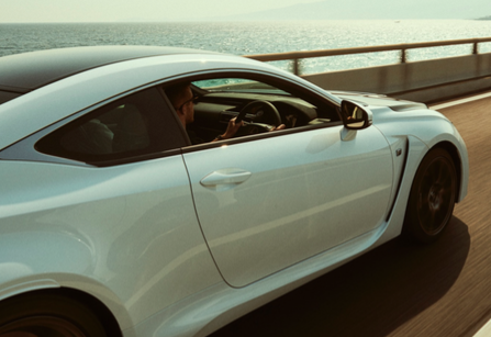 The Lexus RC F experience told through a race car driver