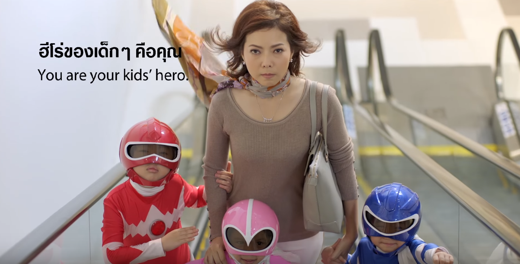 Mitsubishi Thailand gets clever about escalator safety