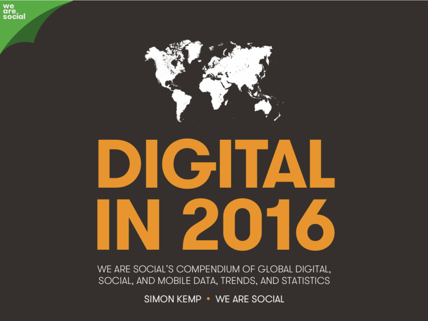 Mobile, connectivity, conversation: We Are Social’s Global Digital Trends for 2016