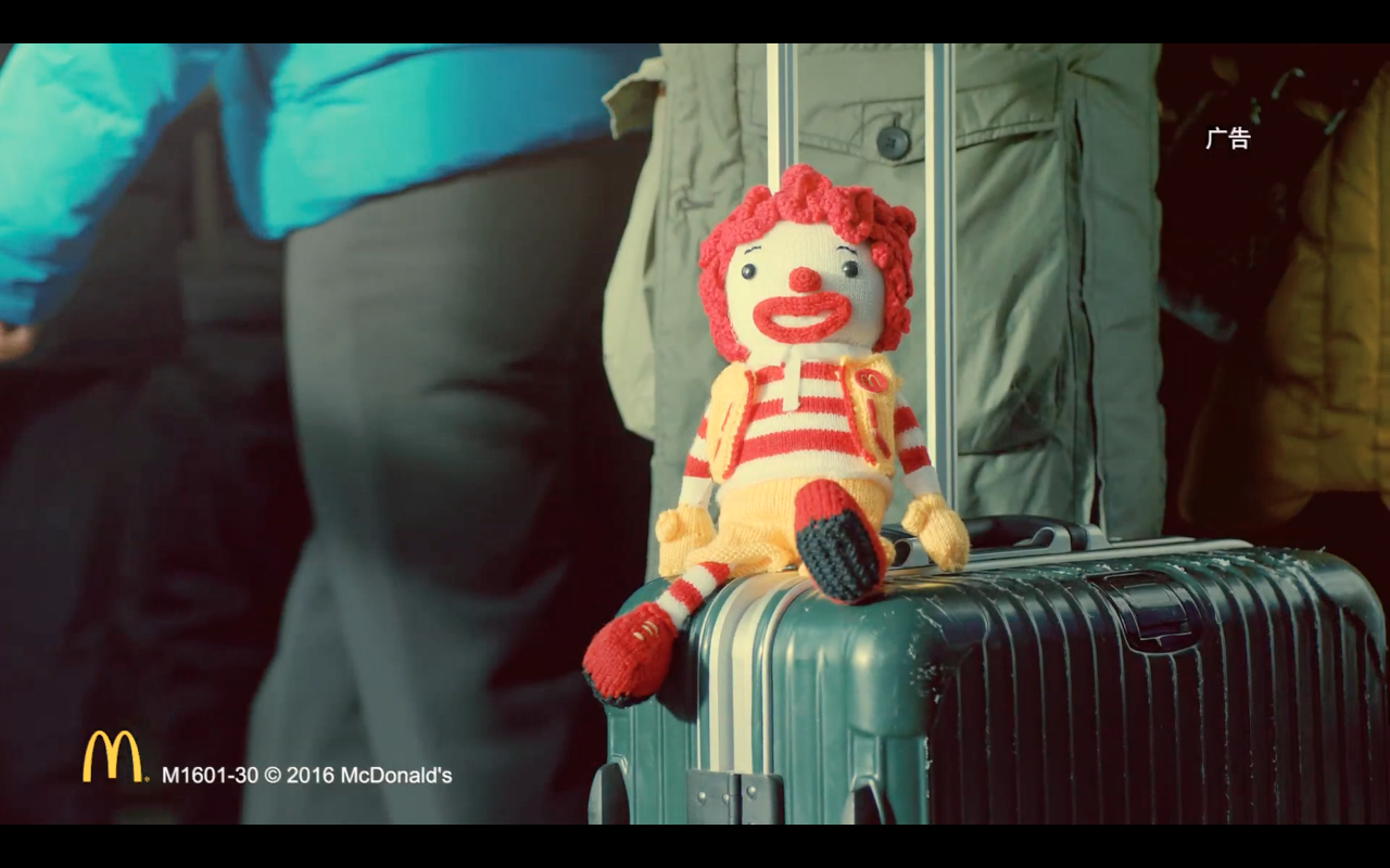 ‘Little Ronald’ follows Chinese home for some red bean pie