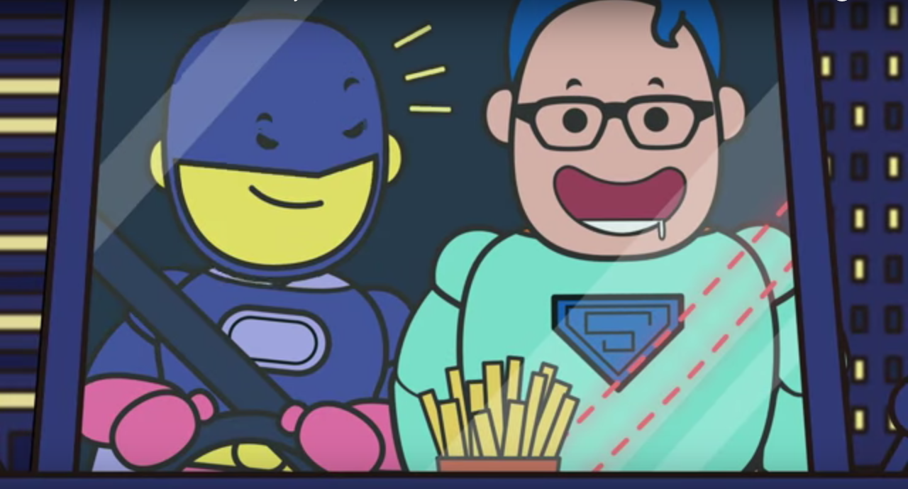 Forget Batman V Superman, Toyota has Badman V Supperman