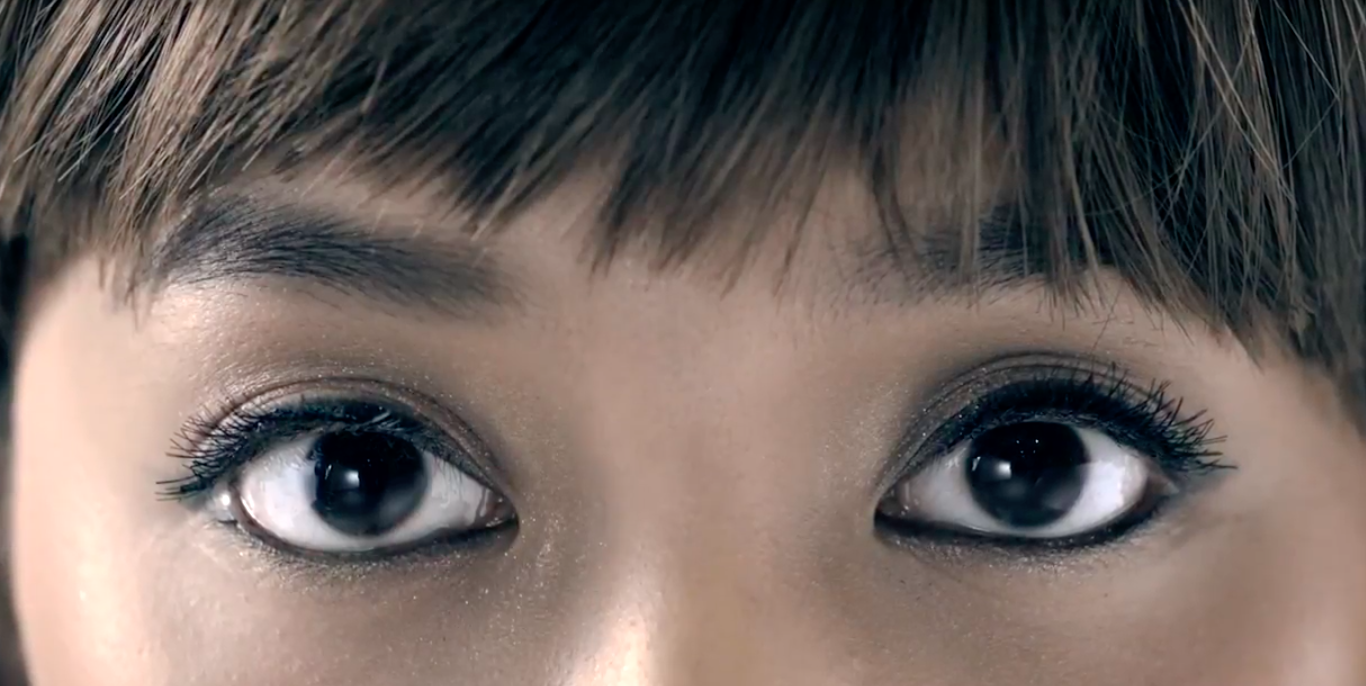Eyes that speak out against female stereotypes