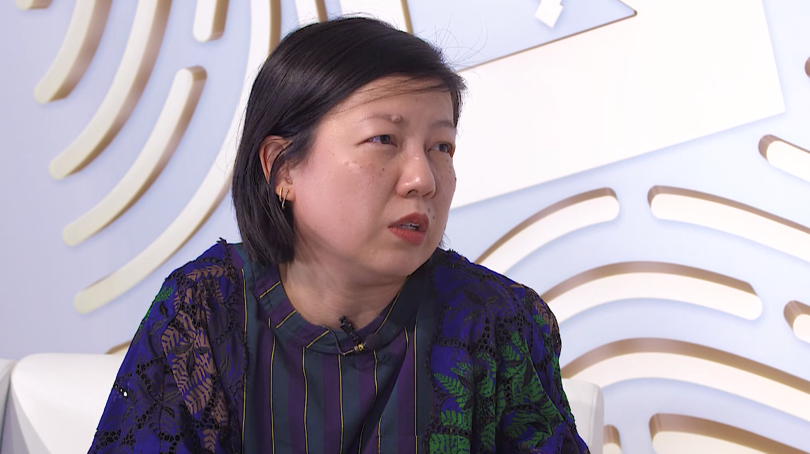 Starcom China's Wee Ching Ian at the Tencent MIND Awards