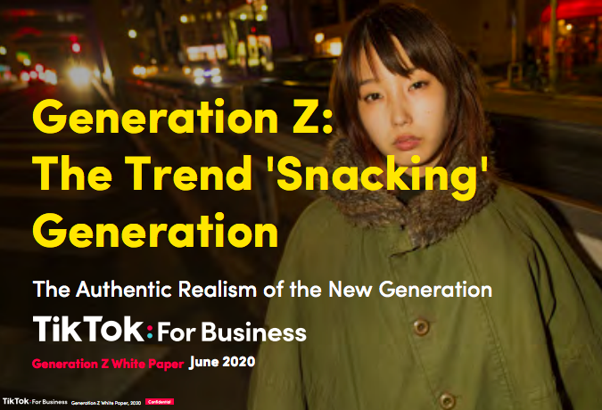 The ‘snacking’ generation: How digital natives consume and create on TikTok