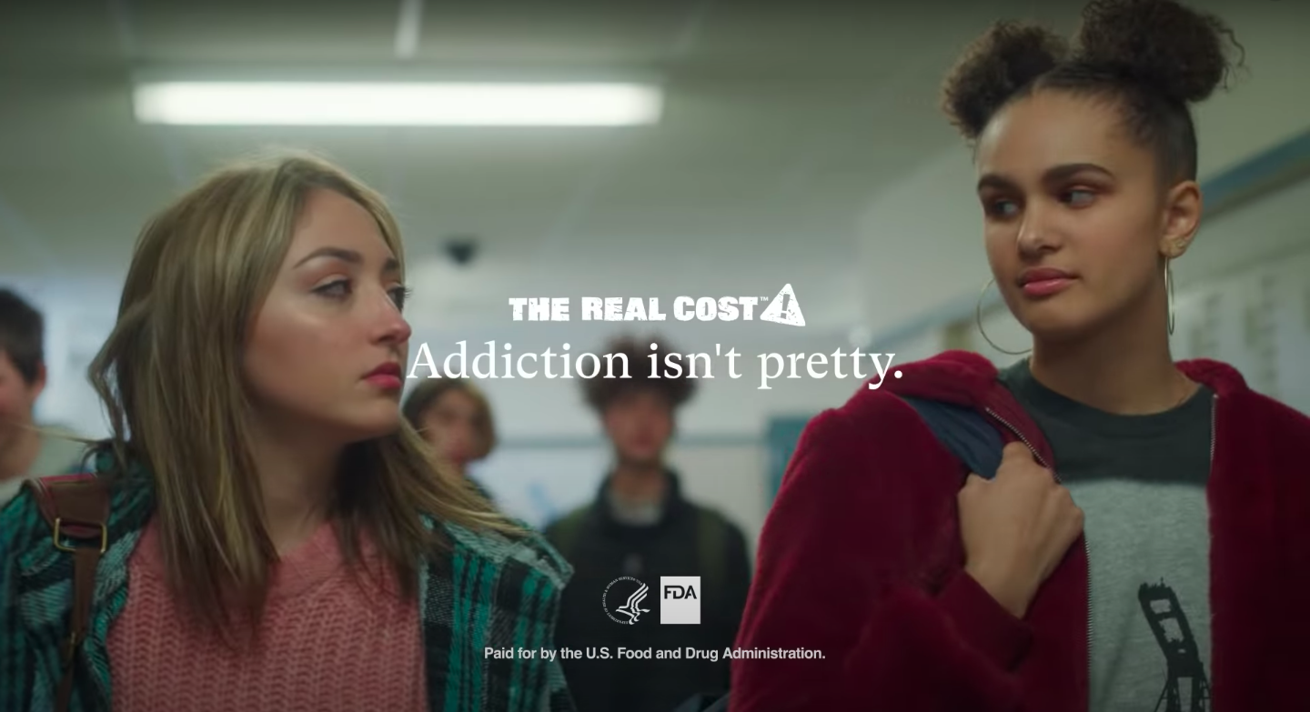 Anti-vaping spots by FCB show humiliating side of nicotine addiction