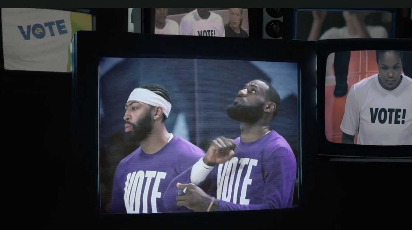 Nike inspires voter turnout through powerful athlete stories