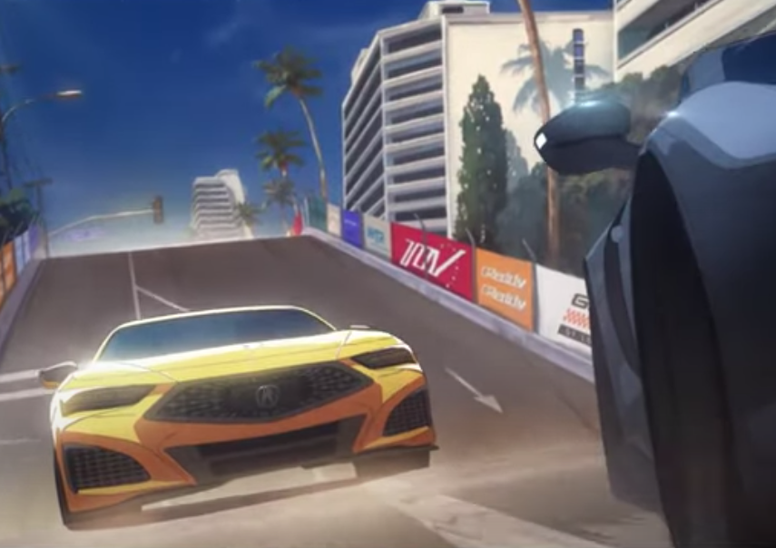 Acura uses anime to spotlight new vehicle line-up