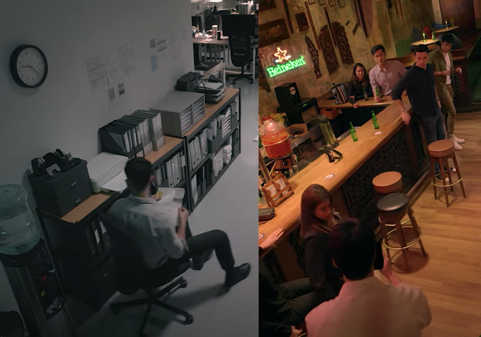 Colleagues left behind at work can haunt you at the bar, Heineken says
