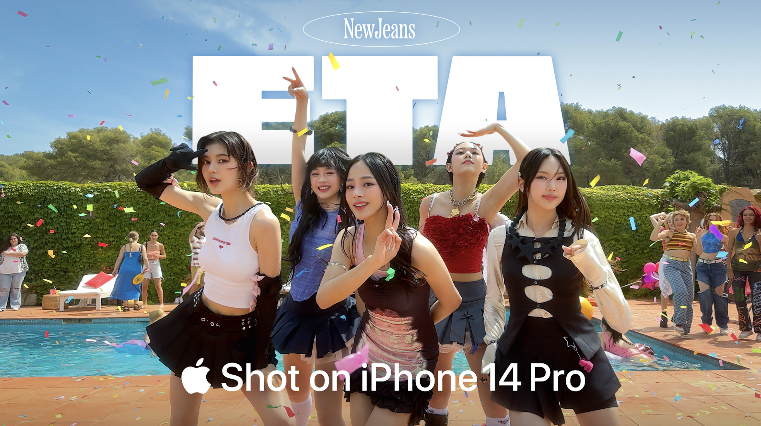 TBWA Media Arts Lab helps K-pop quintet NewJeans shoot ETA video as iPhone ad