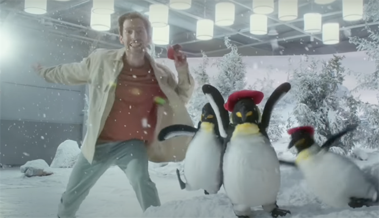 Samsung enlists dancing penguins for catchy manifesto 'I'm open to that'