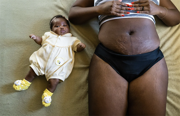 Modibodi and Getty Images create gallery depicting the reality of postpartum life