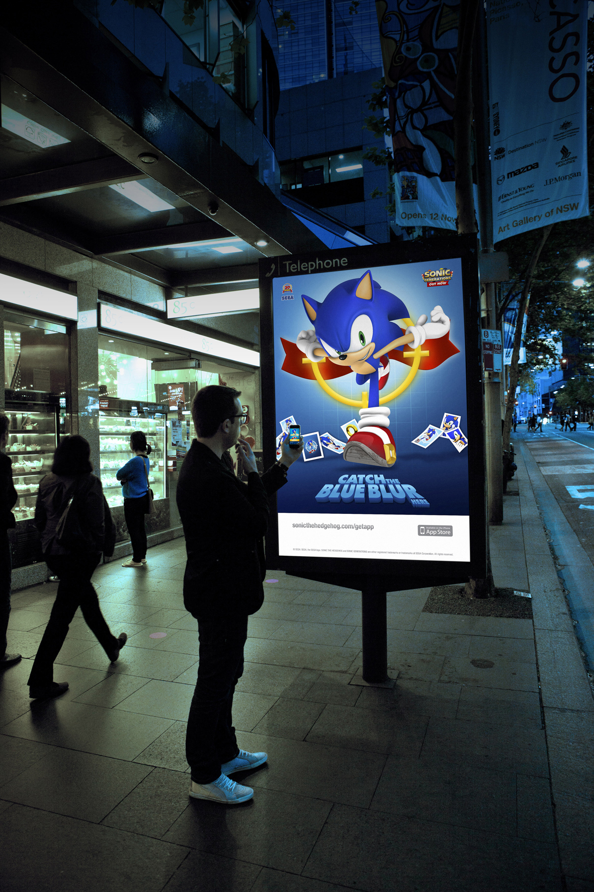 Sega launches augmented reality app featuring Sonic the Hedgehog 