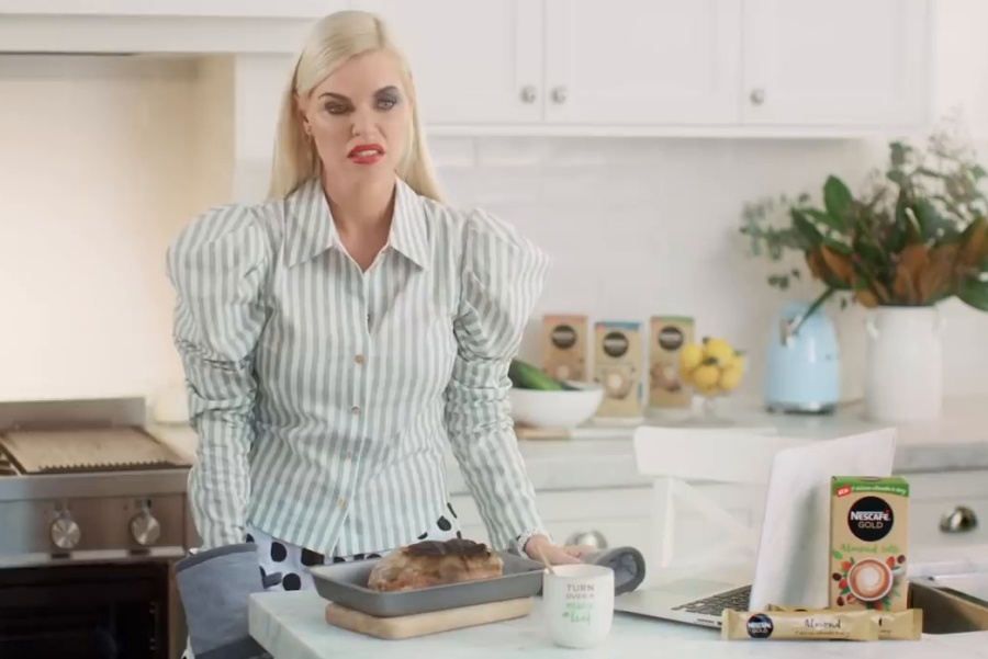 Nescafé Australia campaign makes full use of Sophie Monk’s charm 