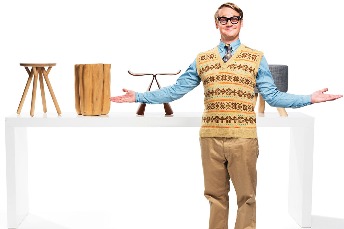 This ad discusses soft stools, but it's not from Ikea