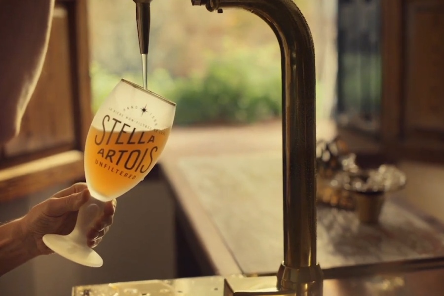 Stella Artois bares all in Unfiltered campaign