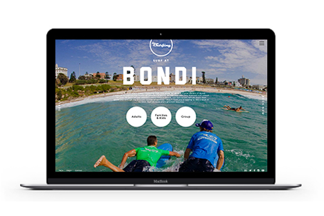 Before and after: Surf school refreshes UX to attract would-be wave riders