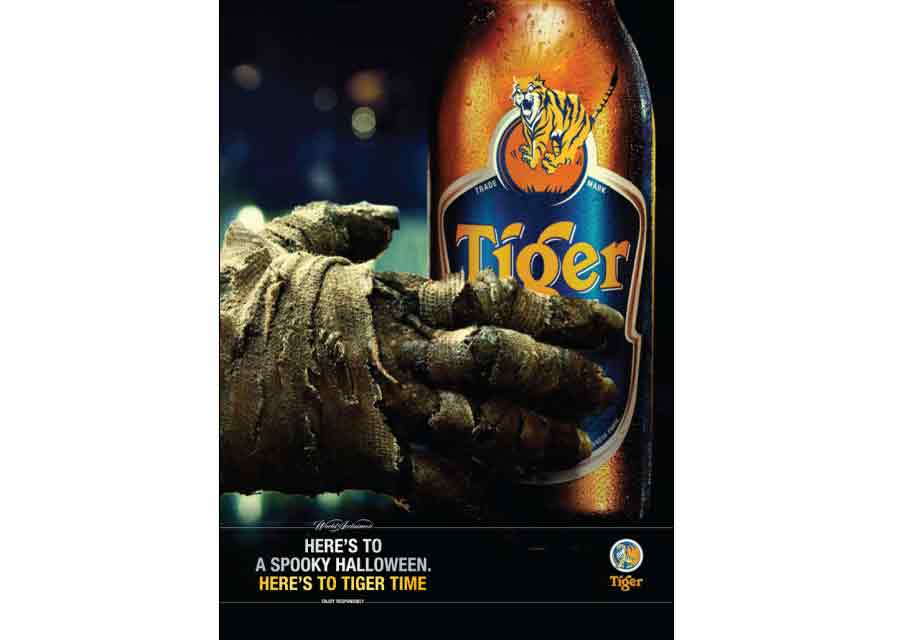 Y&R Malaysia creates Halloween ad for Tiger Beer