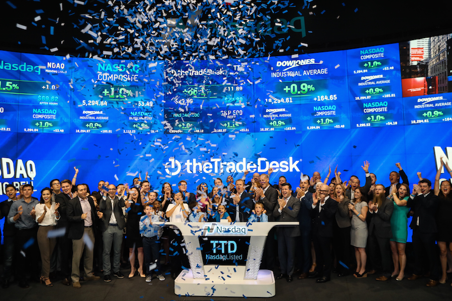 The Trade Desk rings bell on new public chapter