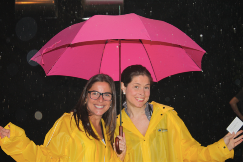 Are you at your creative best under an umbrella?