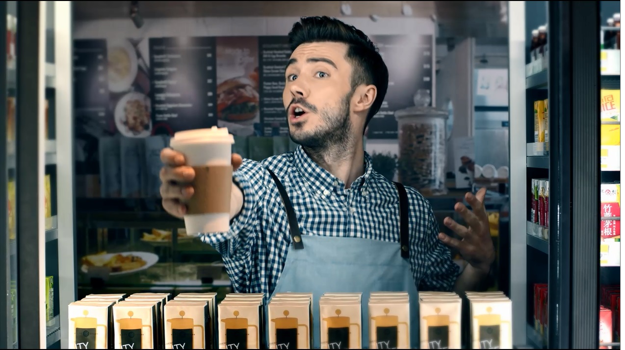 People in coolers want you to try Vita's Hong Kong-style coffee