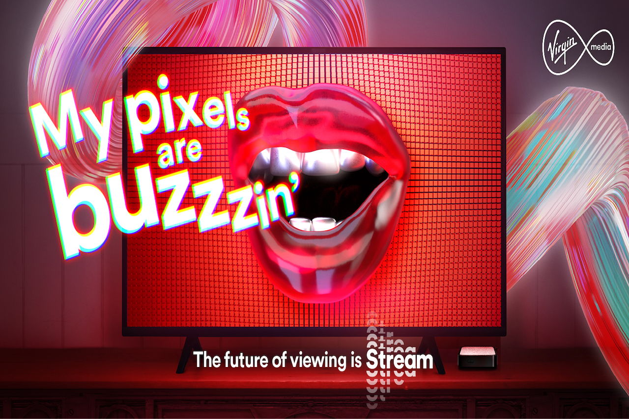 First Virgin Media ad by VCCP features TV rapping about streaming service
