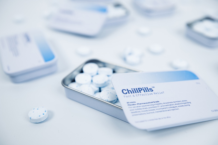 Singapore agency releases literal ChillPills to ease workplace frustration