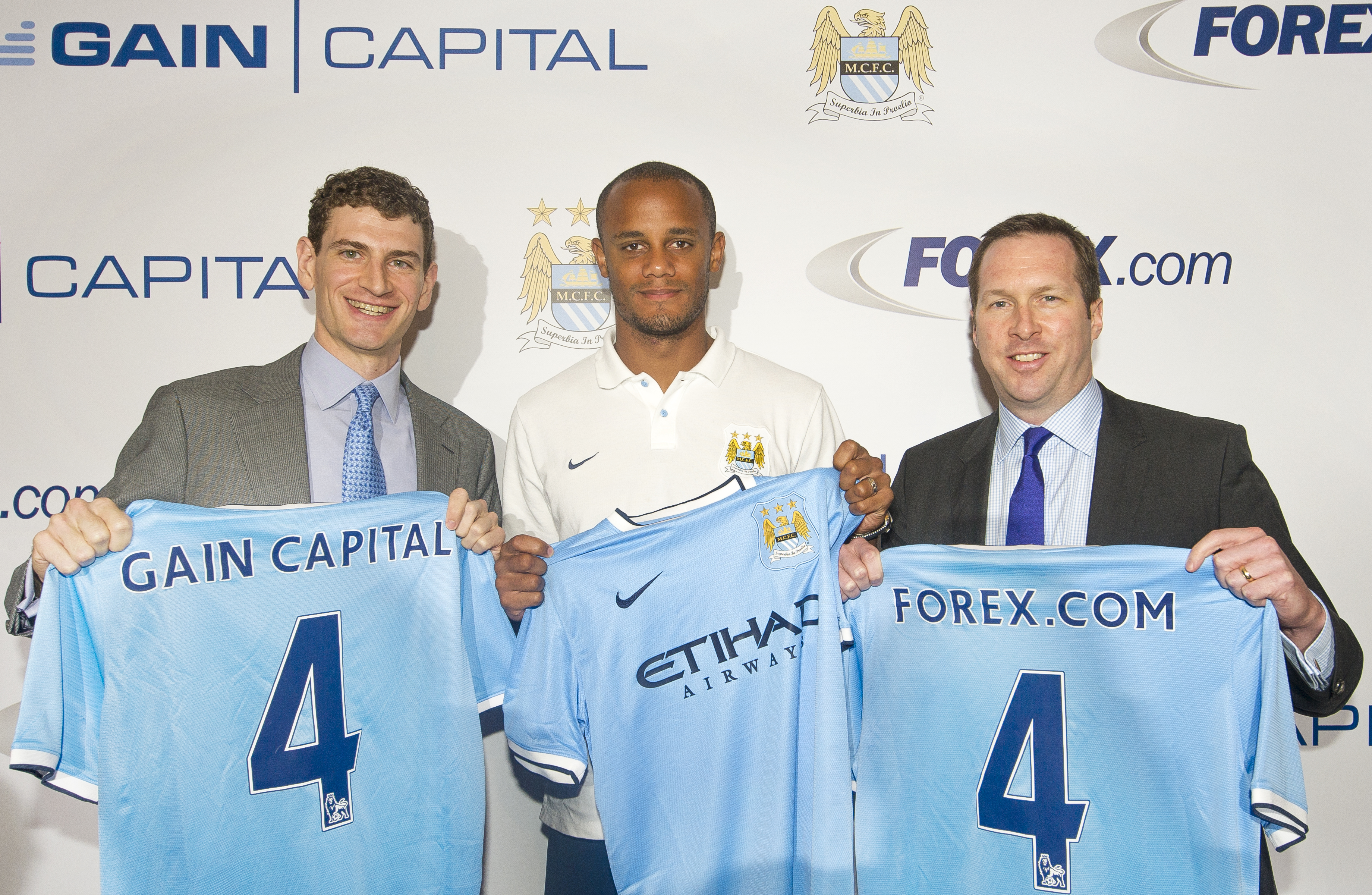 Manchester City attracts Hays and Gain Capital as sponsors