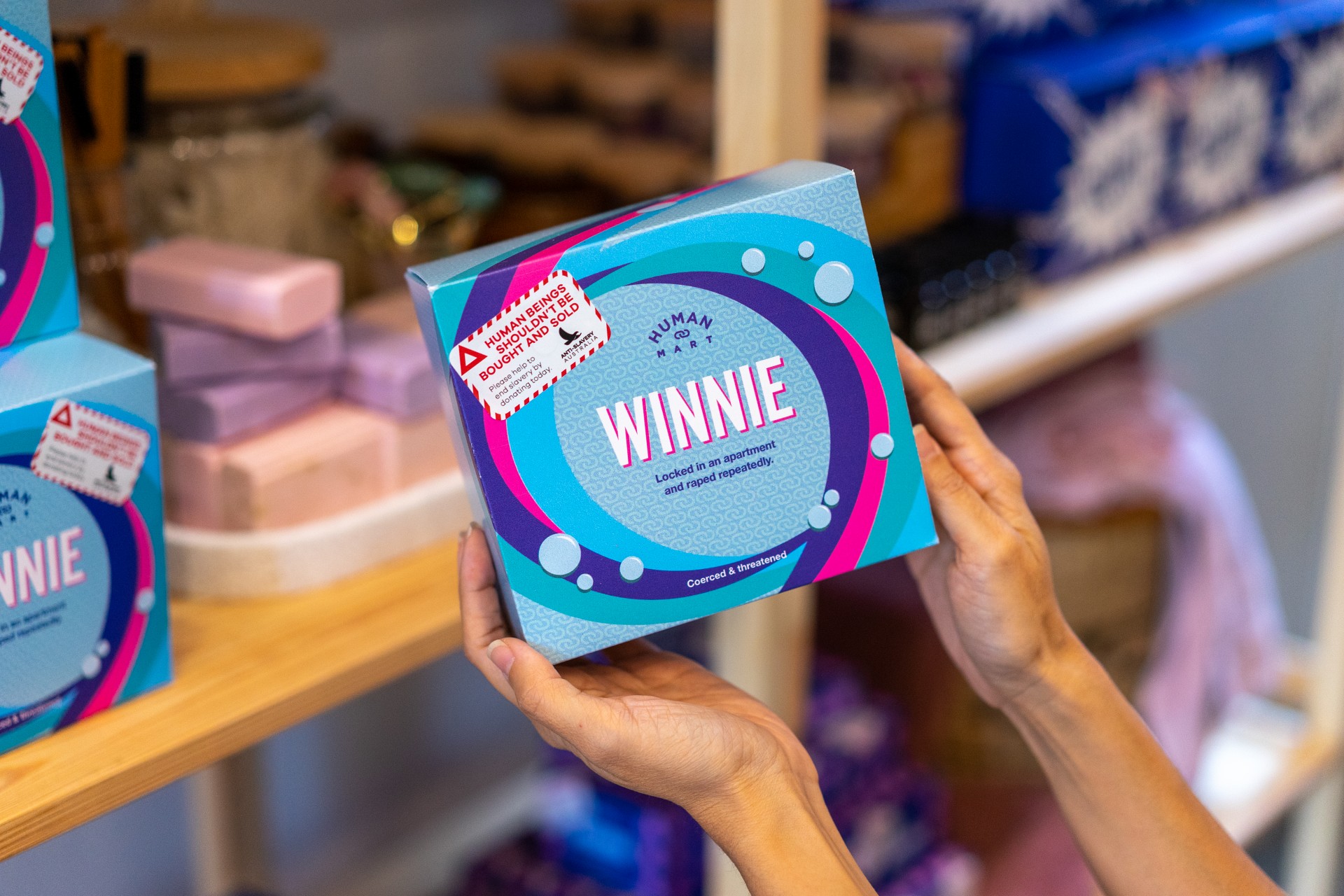 Humans for sale? Provocative popup peddles people as products