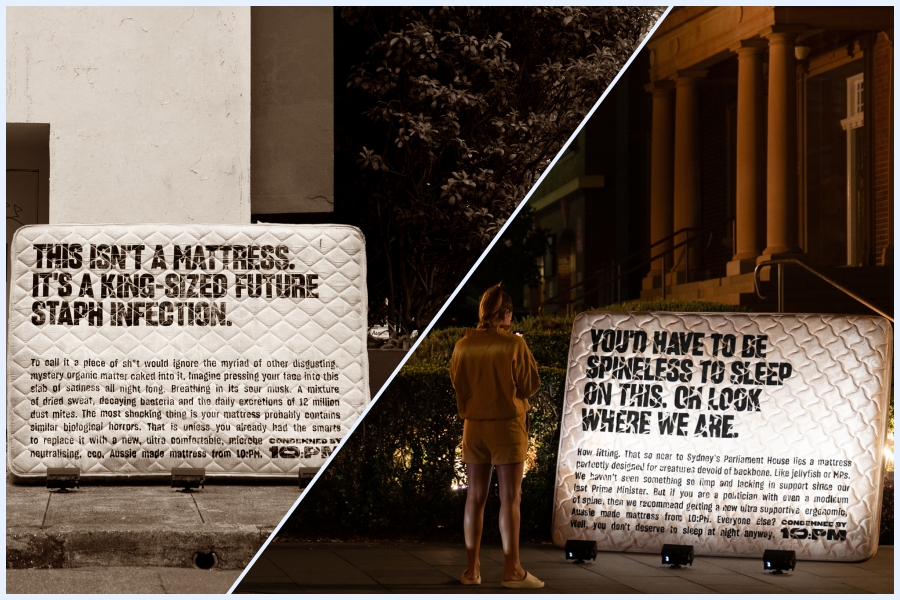 10PM's new campaign shows the cleanest way to sleep dirty