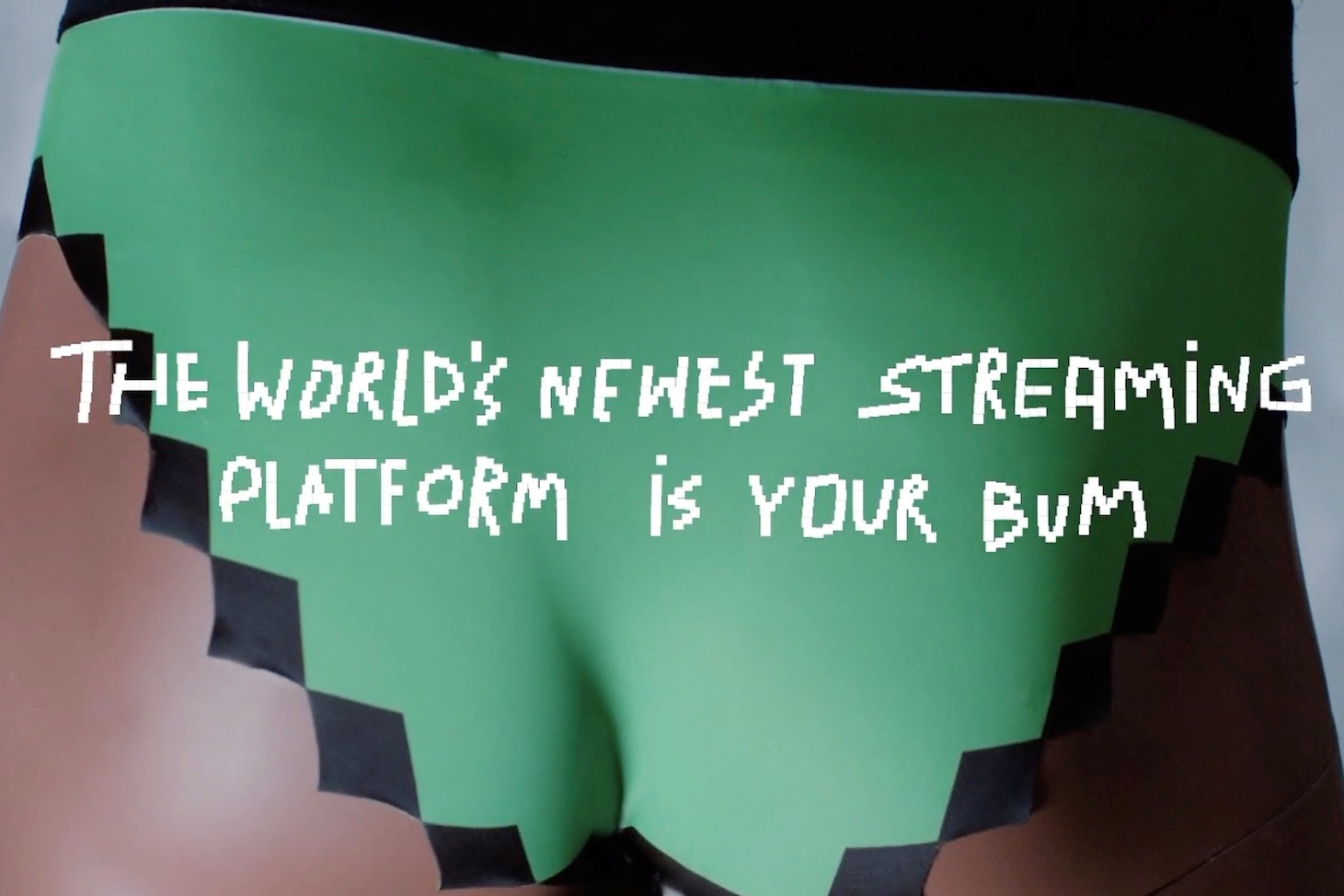 This underwear doubles as a screen to encourage sex while streaming