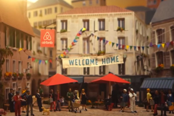 Airbnb welcomes the world in homemade global campaign