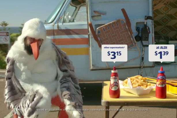 A seagull, a doorknocker, and a ham named Patrick: ALDI's latest