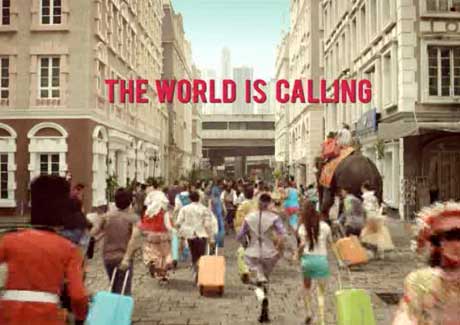 American Tourister campaign takes viewers around the world