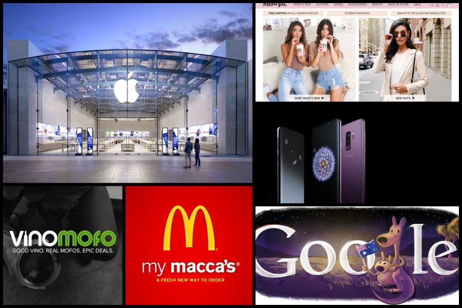 Australia's top mobile-friendly brands