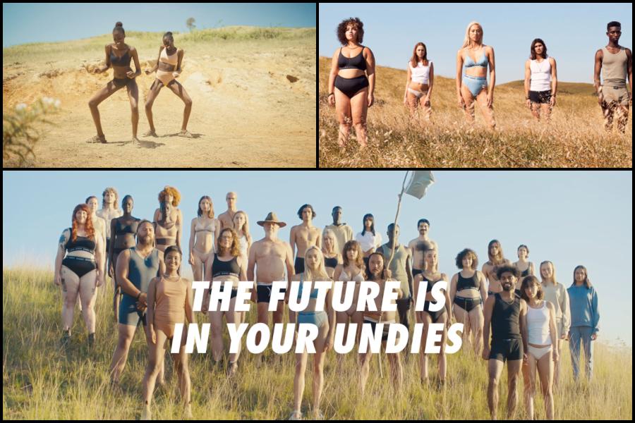 'They're dancing around in their underpants'