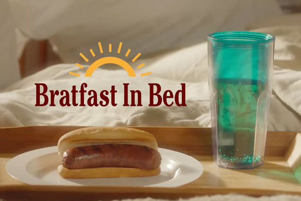 What dad wouldn't love 'Bratfest in bed'?