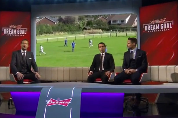 Budweiser puts amateur footballers' 'dream goals' on TV