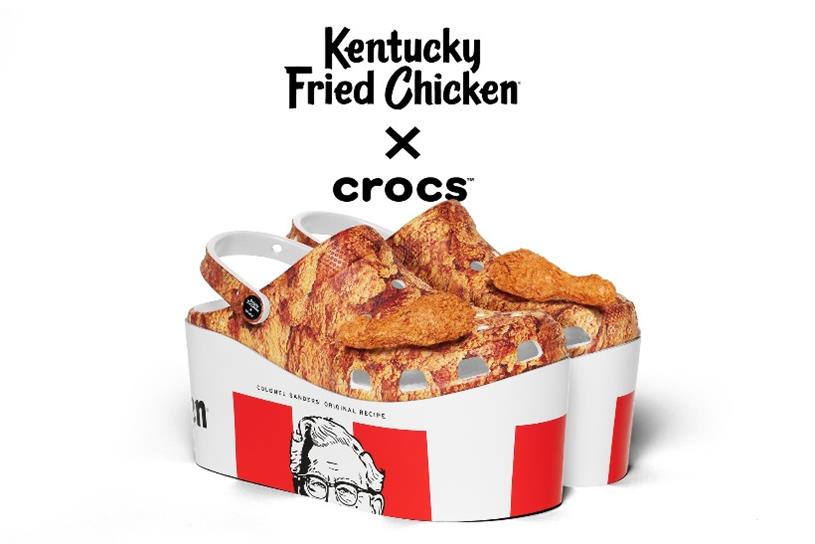 KFC bucket platform Crocs are a whole different level of shoe
