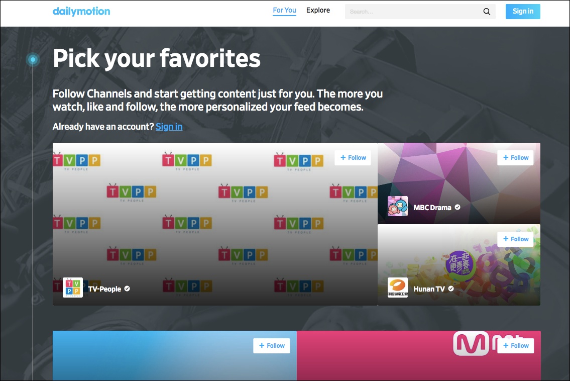 Dailymotion revamps platform for personalized UX