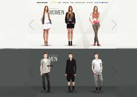 DKNY Jeans International launches new website