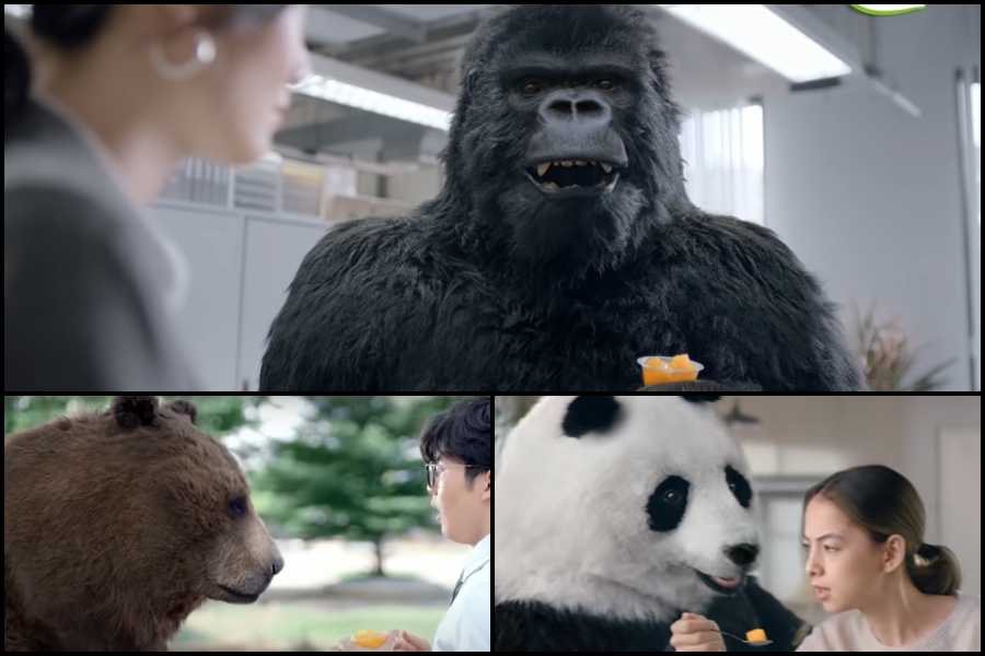 When animals attack... your Dole snacks