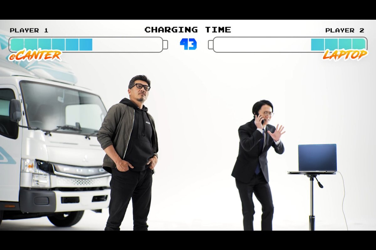 The truck that charges faster than your toothbrush